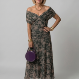 Lovisa – Off-shoulder flödande midi-klänning