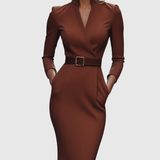 Claribel | Eleganta Midi Klänningar