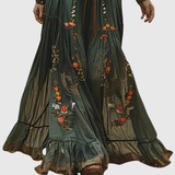 Alina Soleil | Romantisk Boho Maxi Klänning