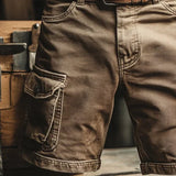 Leo | Retro-shorts i cargostil med flera fickor