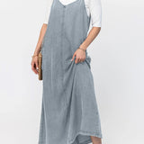 GLACEL | STILIG LOOSE MAXI KLÄNNING