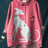 Irma – T-shirt med hundmotiv