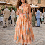 Elin – Mjuk halter midi-klänning