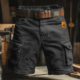Leo | Retro-shorts i cargostil med flera fickor