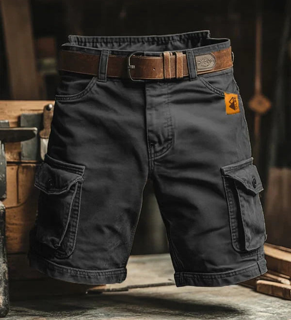 Leo | Retro-shorts i cargostil med flera fickor