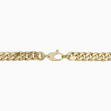 Tilda – Armband i antikguld med kubalänkar