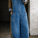Amanda | Skjortjumpsuit i Ett Stycke