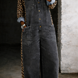 Amanda | Skjortjumpsuit i Ett Stycke