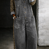 Amanda | Skjortjumpsuit i Ett Stycke