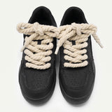 Zapatillas con textura Marcos - Negros