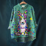 Majken – T-shirt med hundmotiv