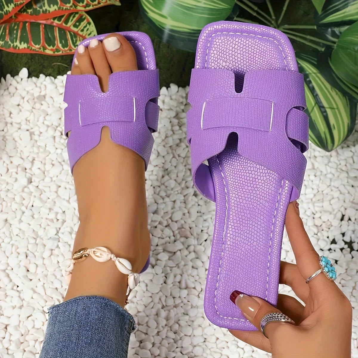 Eva – Sandaler med slides