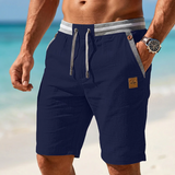 Cazel | Lätta sommarshorts med justerbar dragsko