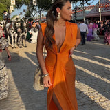Bodil – Elegant plisserad klänning