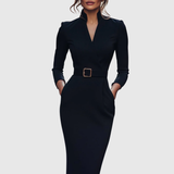 Claribel | Eleganta Midi Klänningar