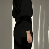 DIANA | Elegant Klänning med Ballongärmar