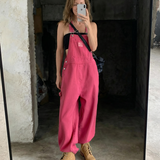 Chloe | Hängselbyxor med Vida Ben