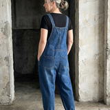 Jade | Baggy Jeans-hängselbyxor
