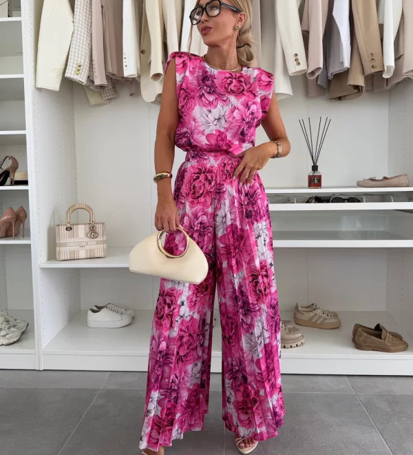 Annika – Elegant plisserat set